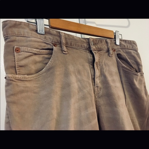 DRYKORN Tan Distressed Fade Cotton (32) - Picture 2 of 5